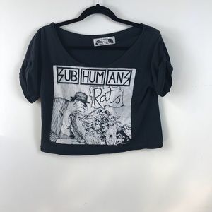 Vintage Reworked Crop Tee